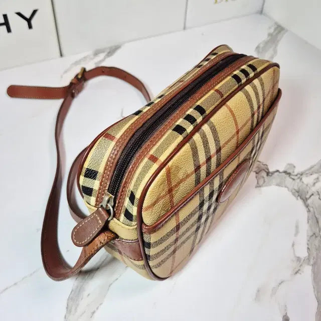 Burberry Nova Check Camera Bag Crossbody