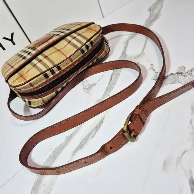 Burberry Nova Check Camera Bag Crossbody