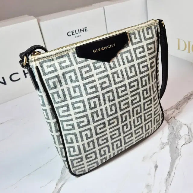 Givenchy Logo PVC Canvas Crossbody Bag for Women