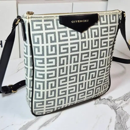 Givenchy Logo PVC Canvas Crossbody Bag for Women
