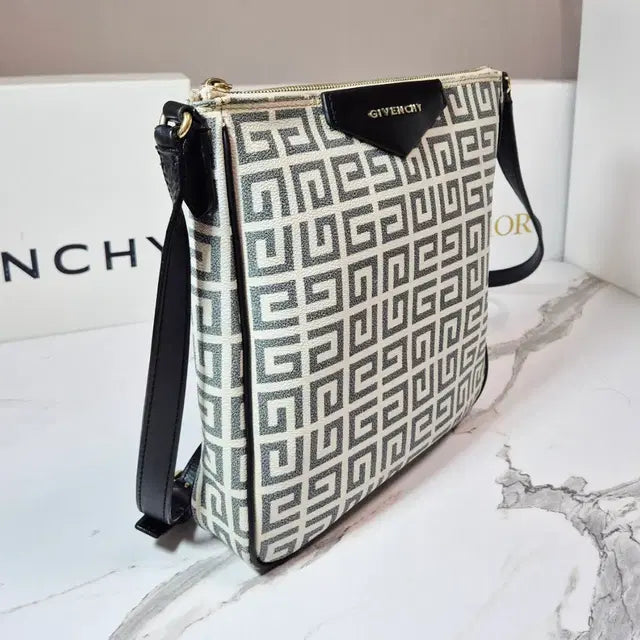 Givenchy Logo PVC Canvas Crossbody Bag for Women