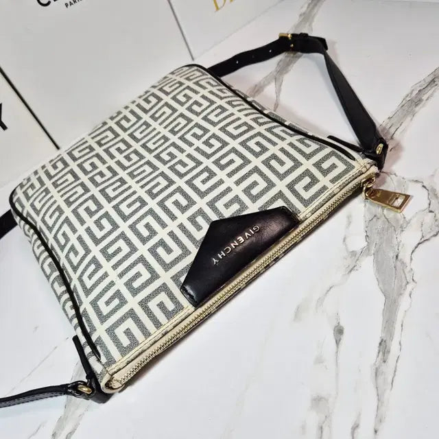 Givenchy Logo PVC Canvas Crossbody Bag for Women
