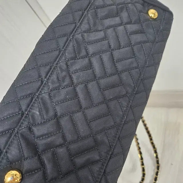 Prada Quilted Chain Nylon Shoulder Bag