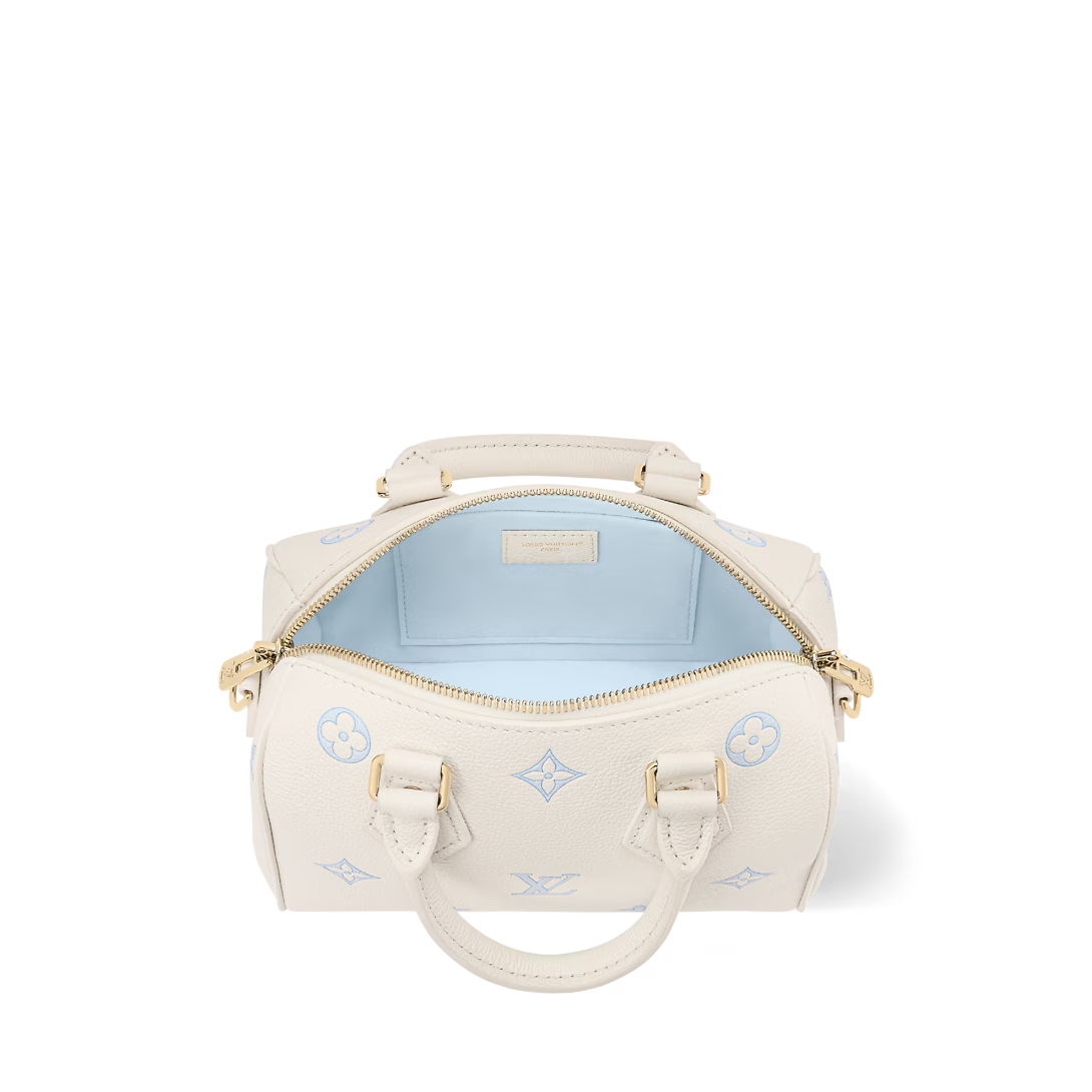Speedy Bandoulière 20 Milky White Blue