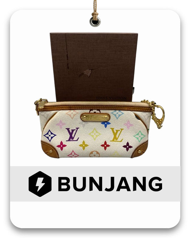 267000078 Louis Vuitton Monogram Multicolor Mila Pochette M160096